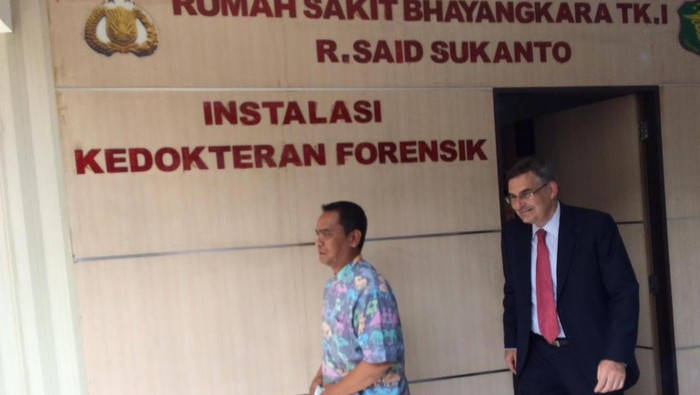 Dubes Kanada Datangi RS Polri, Cek Jenazah Korban Teror Thamrin