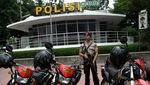 Penjagaan di Bundaran HI Diperketat