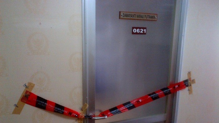 Ruangan DWP dan Budi Disegel KPK