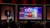 Inside Out masuk ke dalam dua nominasi yaitu, Best Original Screenplay dan Best Animated Feature Film. Kevin Winter/Getty Images/detikFoto.