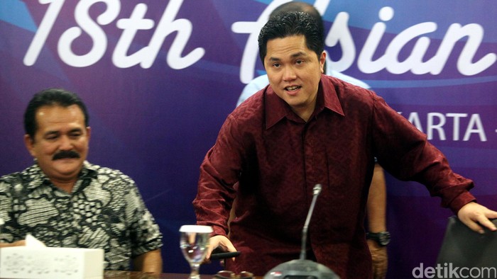 Pertemuan Tertutup Jokowi dengan Erick Thohir Bahas Asian Games