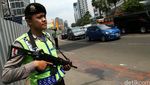 Penjagaan di Bundaran HI Diperketat