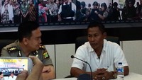AKBP Untung (baju putih) akhirnya dipromosikan sebagai Kapolres Aceh Utara pada November 2016 hingga sekarang (Foto: Bagus Prihantoro Nugroho/detikcom)