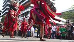 Tari Perang Meriahkan Car Free Day
