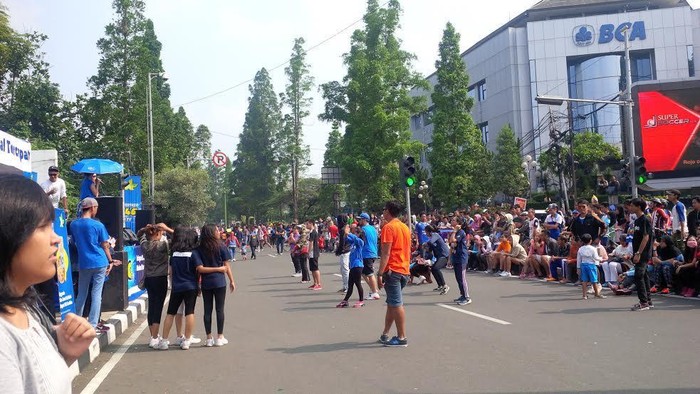 Polisi Jaga CFD Bandung