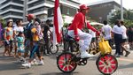 Suasana Car Free Day Pasca Bom Thamrin