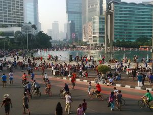 Tak Perlu Khawatir May Day, Hari ini Anda Tetap Bisa Berolahraga di Area CFD