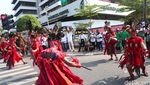 Tari Perang Meriahkan Car Free Day