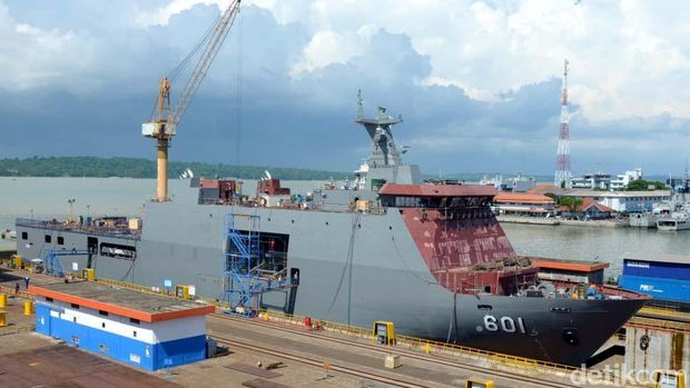 Kapal perang pesanan Filipina buatan PT PAL