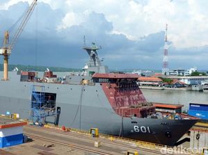Kapal Perang Buatan Surabaya Diminati Nigeria