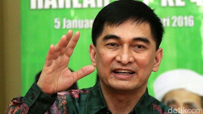 Dimyati Natakusumah merupakan politisi Partai Persatuan Pembangunan (PPP). Agung Pambudhy/detikcom.