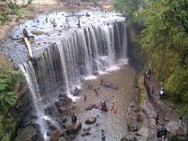 Nasib Malang Air Terjun Temam: Waterboom Bangkrut, Ditinggal Wisatawan