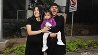 Kandungan Herfiza telah menginjak usia tujuh bulan. Pool/Noel/detikFoto.