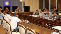 Puluhan warga ini tergabung Forum Masyarakat Peduli Mata Air (FMPMA), Kota Batu, Malang.