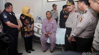 Saat ini kondisi Aiptu Suhadi sudah membaik.