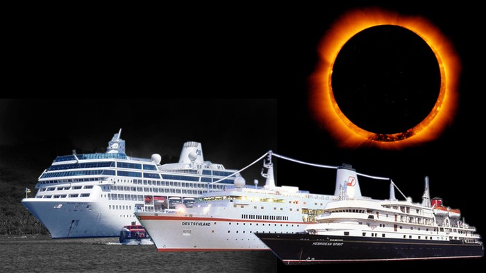 Saat Kapal Mewah Bersiap Sambut Gerhana Matahari Total 2016