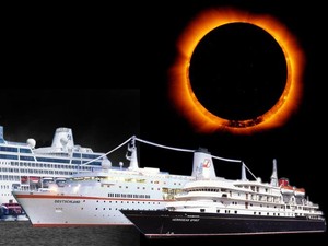 Saat Kapal Mewah Bersiap Sambut Gerhana Matahari Total 2016