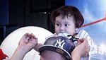 Gemes Maksimal! Gempita Marten Cute Jadi Anak Baseball
