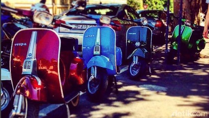 Walikota Genoa Larang Vespa Tua Melintas, 20 Ribu Skuteris Marah
