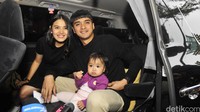 Ricky Harun, Herfiza dan Mikaila saat ditemui di kawasan Epicentrum, Kuningan, Jakarta Selatan, Senin (18/1/2016). Pool/Noel/detikFoto.