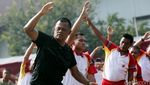 Aksi Panglima TNI Senam Bersama Prajurit TNI