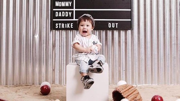 Gemes Maksimal! Gempita Marten Cute Jadi Anak Baseball