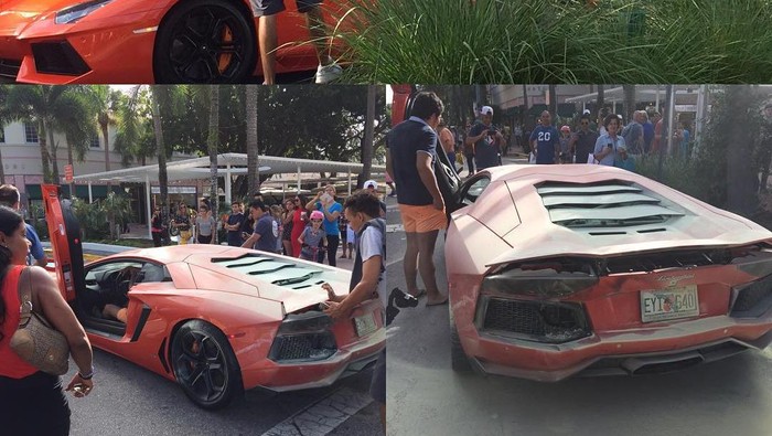 Digas Terus, Eh Lamborghini Rp 5 Miliar Malah Terbakar