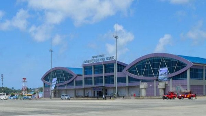 Domine Eduard Osok Airport is located in Sorong City, West Papua