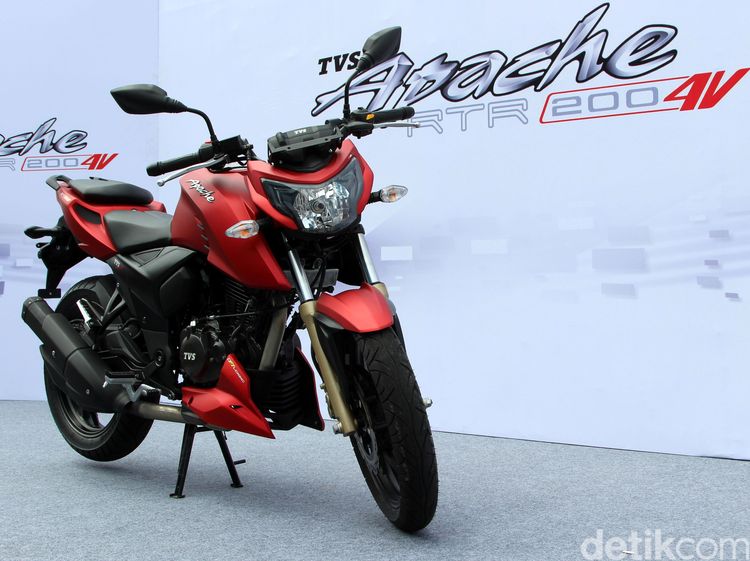 TVS Luncurkan Apache RTR 200 4V
