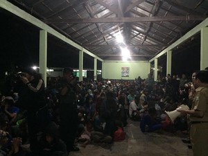 1.117 Anggota Gafatar Dievakuasi dengan 2 KRI dari Kalbar, Kemensos Bantu Logistik