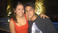 Al tampak mesra dengan Alyssa. (Instagram/alghazali7)