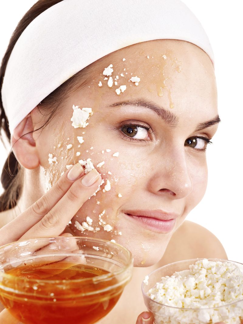 Masker madu Natural homemade organic facial masks of honey.