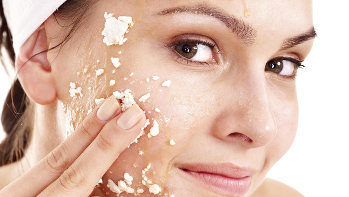 Masker madu Natural homemade organic facial masks of honey.