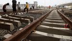 Proyek Rel KA Tanjung Priok Terus Dikebut