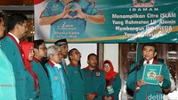 Pelantikan pengurus 18 Dewan Pimpinan Wilayah (DPW) Partai Islam, Damai, Aman (Idaman) digelar di hotel Sari Pan Pacific, Jl MH Thamrin, Jakarta Pusat, Rabu (20/1/2016).