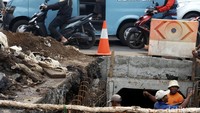 Pengendara yang melintas dikawasan tersebut dihimbau untuk berhati-hati. 