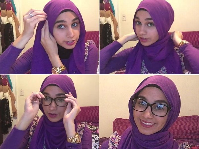 Hijab Tutorial Wajah Bulat