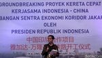 Jokowi Resmikan Proyek Kereta Cepat JKT-BDG