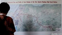 Tahap awal, kereta cepat Jakarta-Bandung akan membentang sepanjang 142 kilometer (km). Kereta cepat akan melalui 4 stasiun yakni Halim, Karawang, Walini dan Tegalluar.