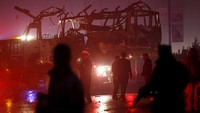 Bom bunuh diri ini terjadi di dekat Kedutaan Besar Rusia. Saat ini tak ada kelompok yang menyatakan bertanggung jawab atas kejadian ini. Omar Sobhani/Reuters/detikFoto.