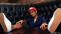 JFlow mengisyaratkan bahwa lagu Kekinian adalah cerminan dari anak muda saat ini. Pool/Gus Mun/detikFoto.