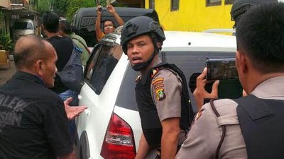 Polisi Tembak Bandar Narkoba di Johar Baru