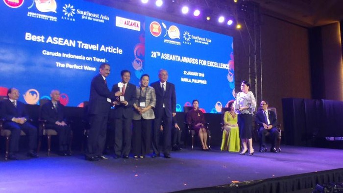 Garuda & Saung Mang Udjo Sabet Penghargaan ASEANTA 2016