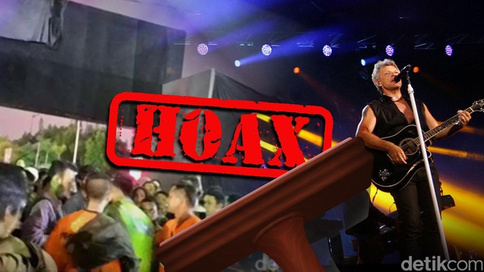 Loket Tiket Konser Bon Jovi di GBK Dibakar Hoax