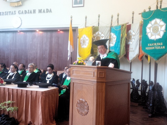 Pengusaha Tahir Terima Gelar Doctor Honoris Causa dari UGM