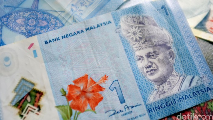 Mata Uang Ringgir Malaysia. 
dikhy sasra/ilustrasi/detikfoto