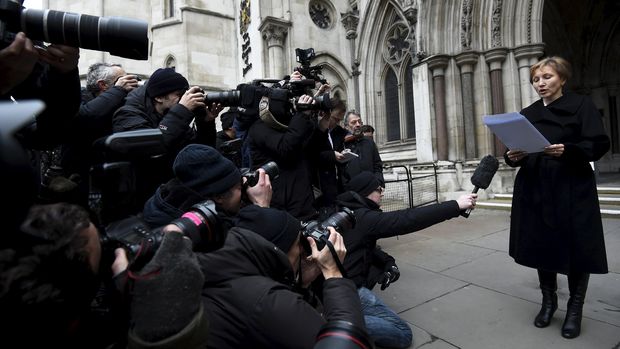 Marina Litvinenko, janda Alexander Litvinenko mantan agen intelijen Rusia.