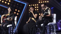 Tantri mengaku bakal merindukan momen manggung bersama Kotak. Pool/Noel/detikFoto.