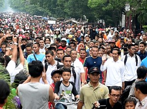 Hadiri Car Free Day di Solo, Jokowi Akrab Berbaur dengan Ribuan Warga