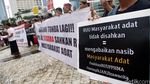 Aksi Desak RUU Masyarakat Adat Disahkan